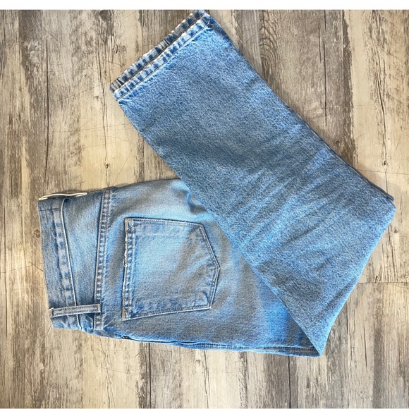 Current/Elliott light wash patchwork jeans - Picture 2 of 11